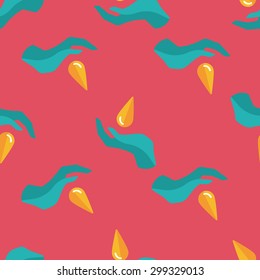 Environmental protection concept flat icon,eps1 seamless pattern background