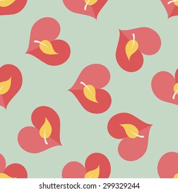 Environmental protection concept flat icon,eps1 seamless pattern background