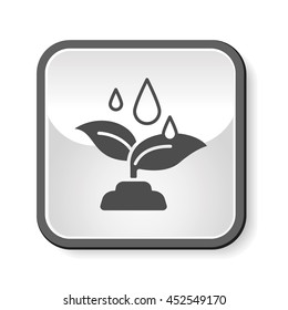 Environmental protection concept; protect forests and ecological plant icon