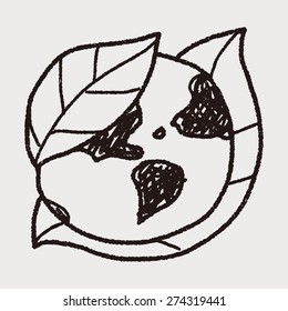 Environmental protection concept; Protect our environment, protect our planet; doodle