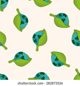 Environmental protection concept ; Protect our environment,seamless pattern