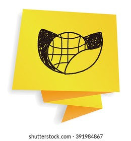 Environmental protection concept; Protect our environment, protect our planet; doodle