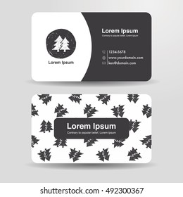 Environmental protection concept; Protect our forests and ecological plant; doodle