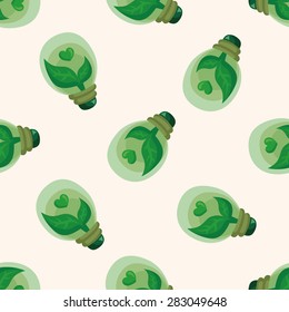 Environmental protection concept ; Saving energy, ,seamless pattern