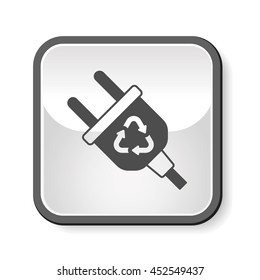Environmental protection concept saving energy icon