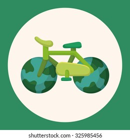 Environmental protection concept theme elements; Reduce the use of gasoline, reduce air pollution; Electric Car; walk or take the public transportation