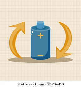 Environmental protection concept theme elements; Saving energy to protect our environment