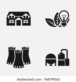 Environmental protection flat vector icons. World environment day illustration.