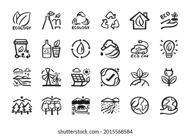 Agriculture Plant Farm Hand Drawn Doodle Stock Vector (royalty Free 