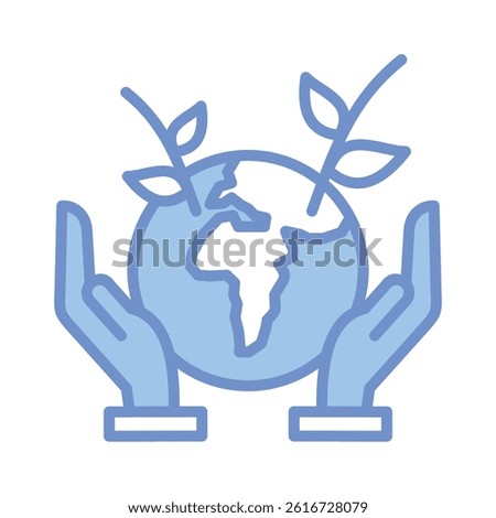 Environmental Protection Icon Element For Design