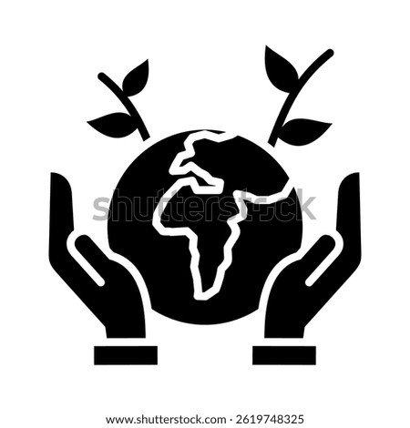Environmental Protection Icon Element For Design