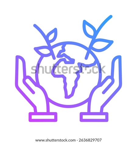 Environmental Protection Icon Element For Design