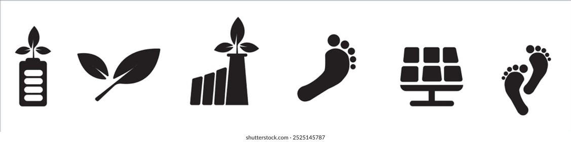 Environmental protection icon set. Environment protection icons vector illustration. Energy,ecosystem icons