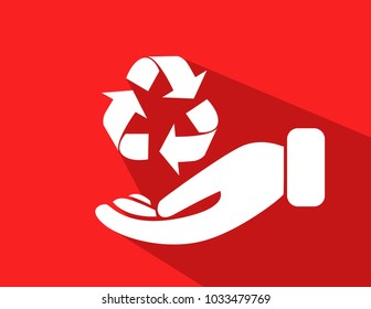 environmental protection recycle sign