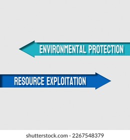 Environmental protection vs Resource exploitation - "Environmental protection vs Resource exploitation: Navigating Natural Resource Management"