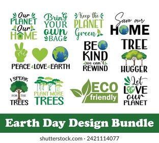 Environmental Quotes, Earth Day Bundle, Mother Earth Bundle, Climate Change, Global Warming, Go Green Shirt Bundle, Earth Day Sayings, Cut Files For Cricut And Silhouette