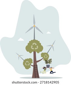 Estudio de ciencias ambientales para la energía sostenible del futuro. Investigación de métodos de reciclaje Nuevos para la naturaleza.