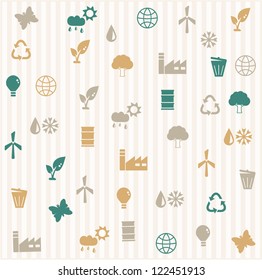 Environmental seamless pattern