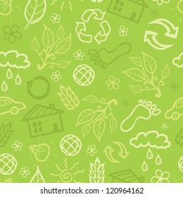 Environmental seamless pattern background