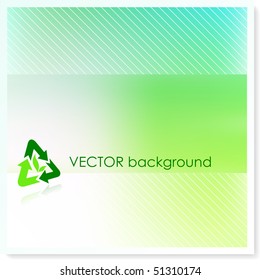 Environmental Symbol on Vector Background Original Illustration