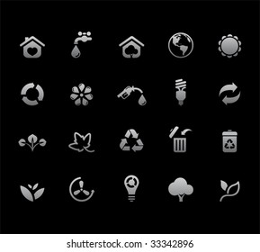 Iconos web medioambientales