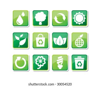 Environmental-friendly Icons
