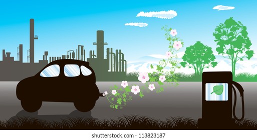Environmentally friendly car
