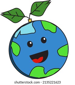 Environmentally friendly concept. Vector illustration. Earth day concept.