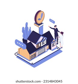 diseño de vectores de residuos de retención de vivienda respetuoso con el medio ambiente estilo plano