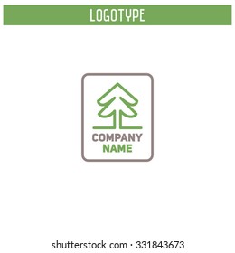 Environmentally friendly logotype 