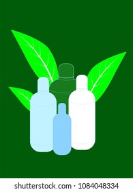 Environmentally friendly packaging, nature preservation, biodegradable, painting, world conservation