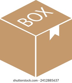 environmentally friendly and simple icon box
