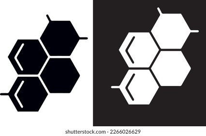 enzime icon vector design black and white