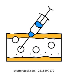 enzyme therapy line icon vector. enzyme therapy sign. isolated symbol illustration