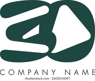 EO creative modern abstract letter logo vector design. Usable for your company or business and brand identity.
