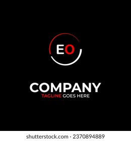 EO creative modern letters logo design template