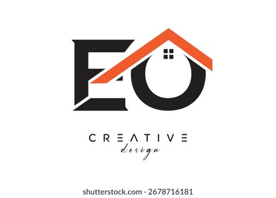 EO Creative Real Estate Architecture Monogramm und Home Logo