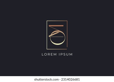 eo letter fashion brand design modern style creative golden wordmark design typography illustration, oe, eo golden logo, eo elegant