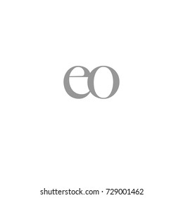 EO Letter Logo, Icon, Vector element design
