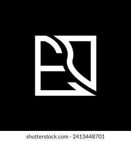 EO letter logo vector design, EO simple and modern logo. EO luxurious alphabet design  