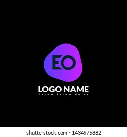 EO logo concept. EO company linked letter logo concept. Designed for your web site design, logo, app, UI.EO initial logo design.