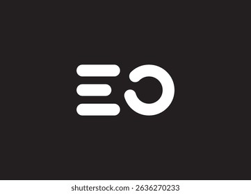 E/A-Logo-Design Kreatives und modernes Logo-Design