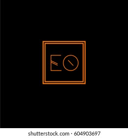 eo logo letter initial, Abstract Polygonal Background Logo, design for Corporate Business Identity,flat icon, Alphabet letter