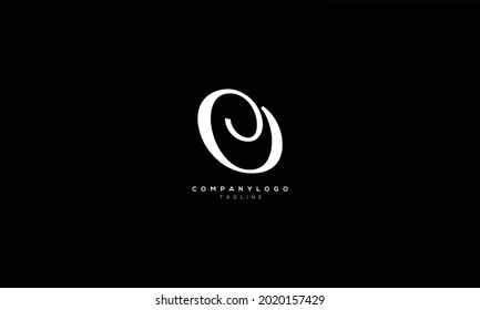 EO OE E AND O Abstract initial monogram letter alphabet logo design