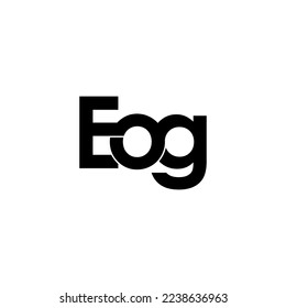 eog initial letter monogram logo design