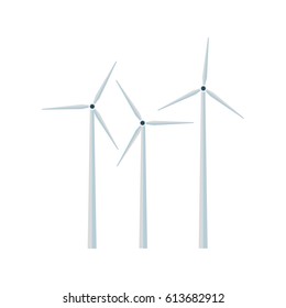 eolic wind turbine icon