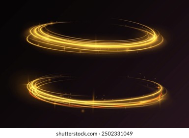 Las rayas de hierro en forma de taladro, giros y remolinos. Velocidad de fondo de concepto de luz. Líneas de borde rotacionales de fondo Abstractas.