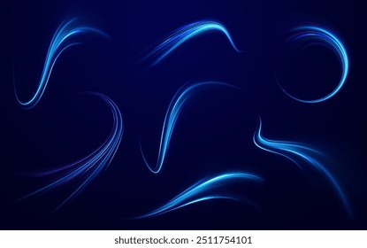 listras de éon na forma de broca, voltas e redemoinho. Velocidade do plano de fundo do conceito de luz. Linhas de borda rotativas de plano de fundo abstratas.