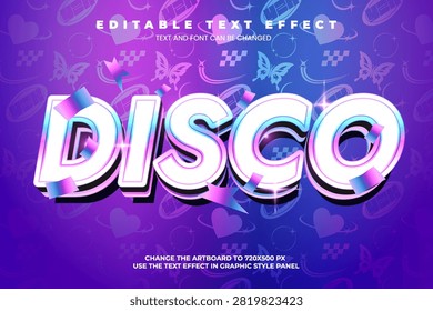 Eons editable text effect in modern trend style