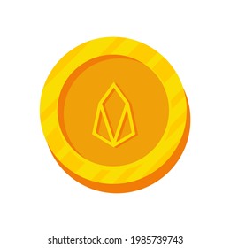 Eos Flat Icon Vector Illustration
